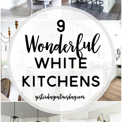 9 Wonderful White Kitchens