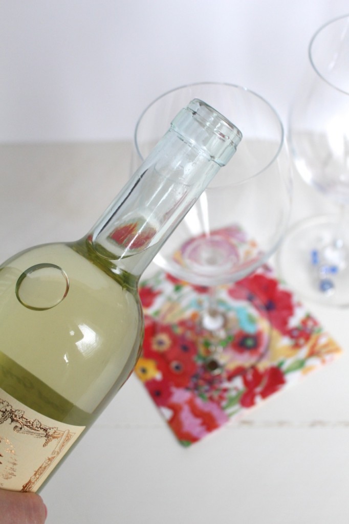 DIY Wine Charms: How to make simple wine charms for a fun girl's night in with wine!