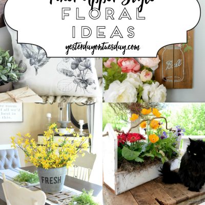 A Dozen Fixer Upper Style Floral Ideas