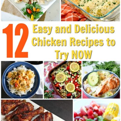 12 Easy Chicken Recipes