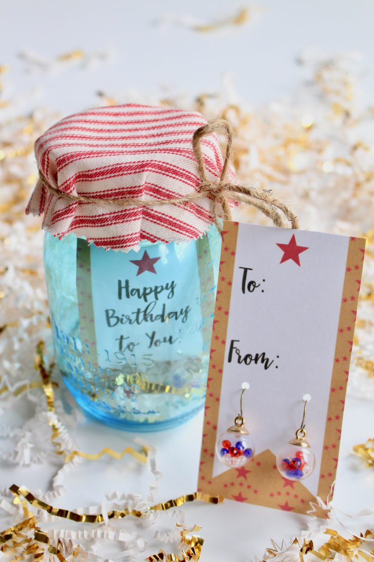 DIY Patriotic Earrings Present