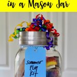 Summer Fun Kit in a Mason Jar