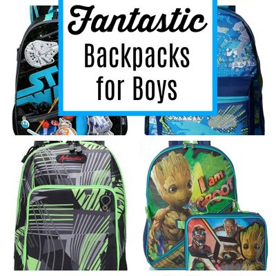 50 Fantastic Backpacks for Boys