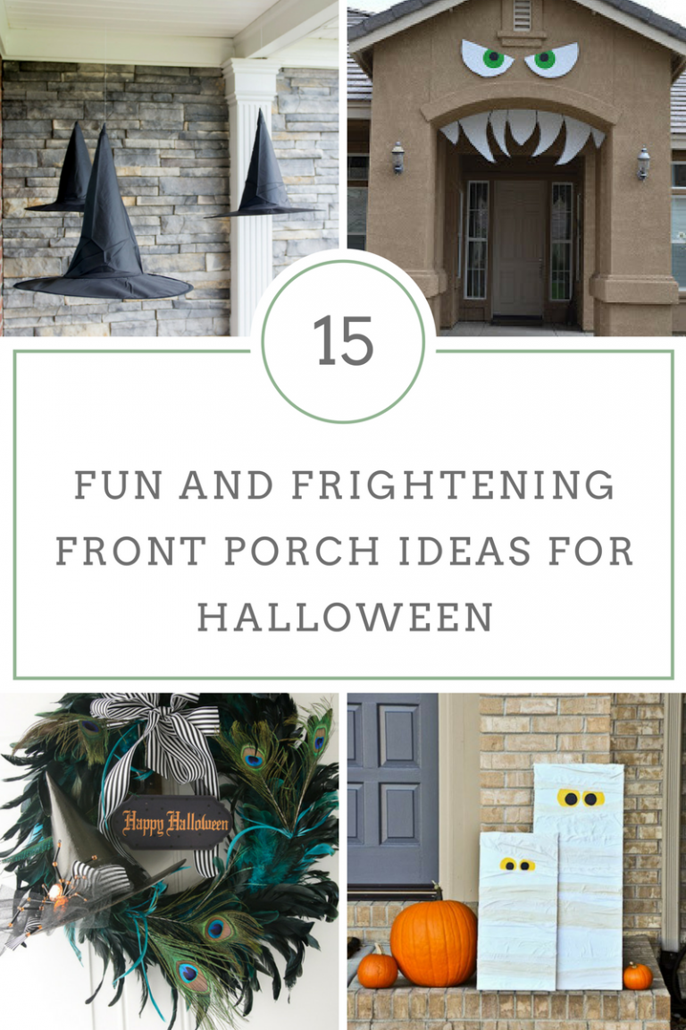 Fun and Frightening Front Porch Ideas for Halloween