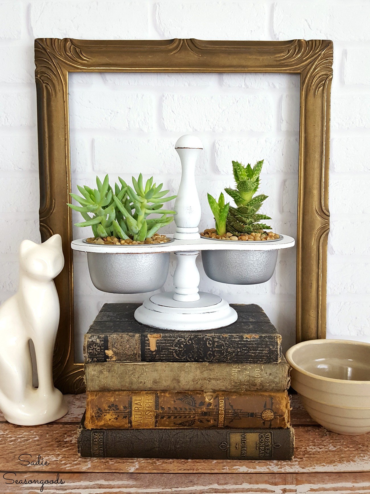 French Farmhouse Succulent Planter from Sadie Seasongoods
