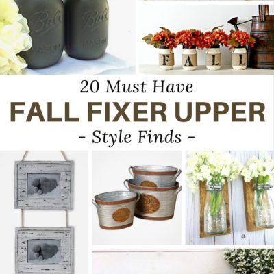 Must Have Fall Fixer Upper Style Finds