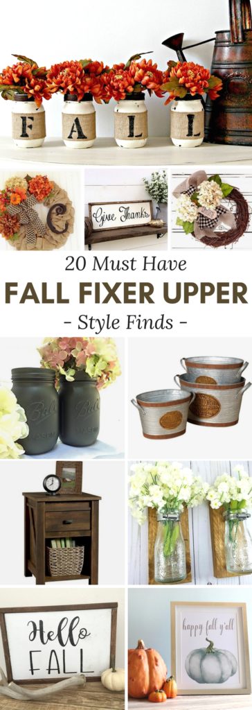 Fall Fixer Upper Style Finds