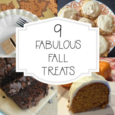 9 Fabulous Fall Treats