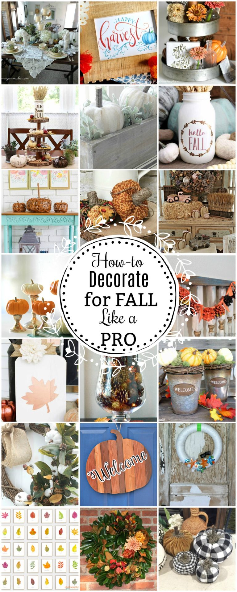 Pro Decorating Tips for Autumn