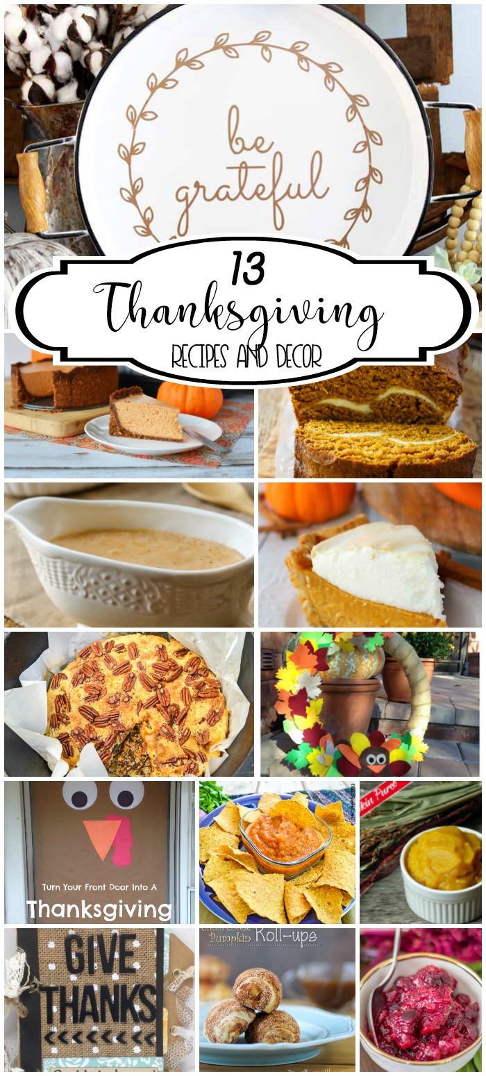 Thanksgiving Recipes and Decor
