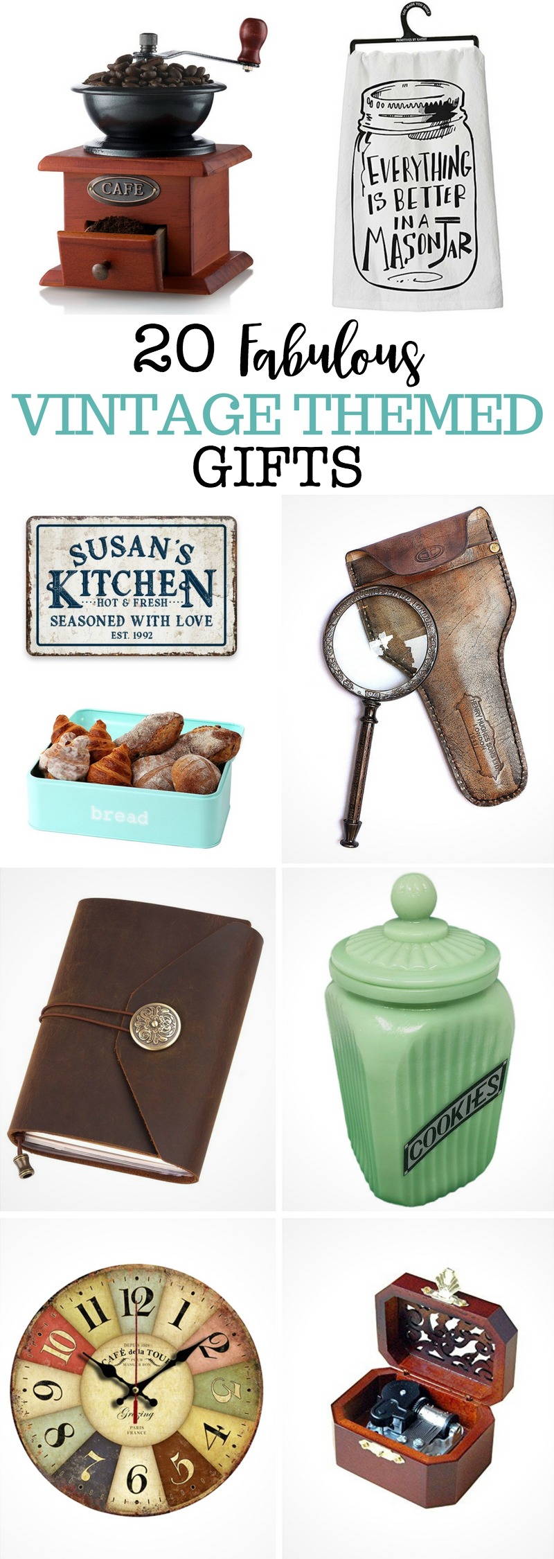Vintage Themed Gifts for Holiday Gift Giving
