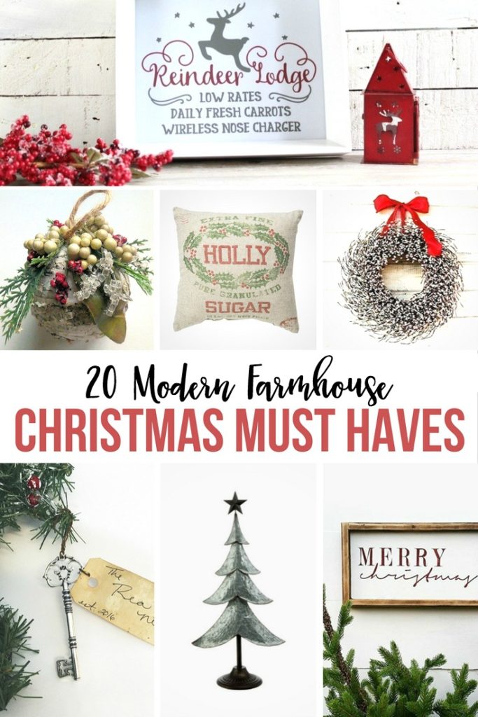 20 Modern Farmhouse Christmas Must Haves