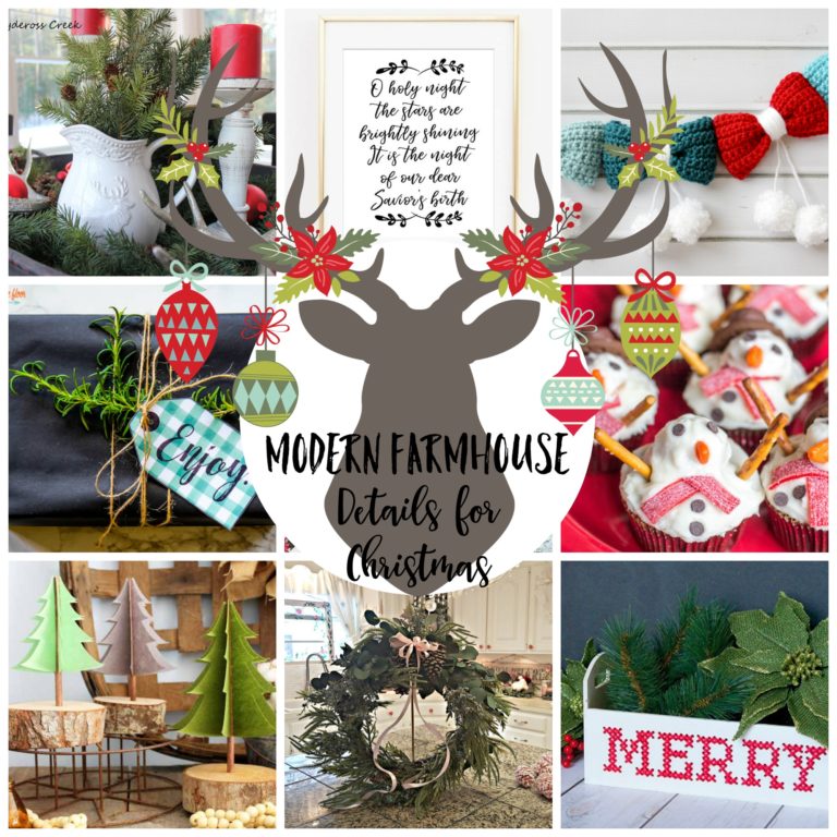 Farmhouse Details for Christmas