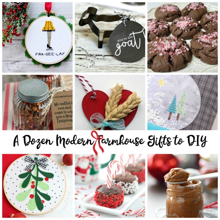 A Dozen Modern Farmhouse Gifts to DIY