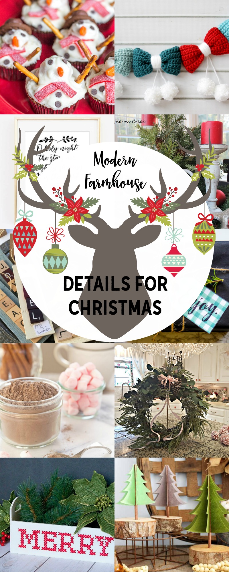 Farmhouse Details for Christmas