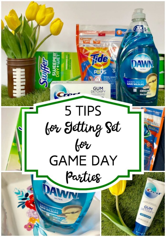 5 Tips for Getting Set for Game Day Parties