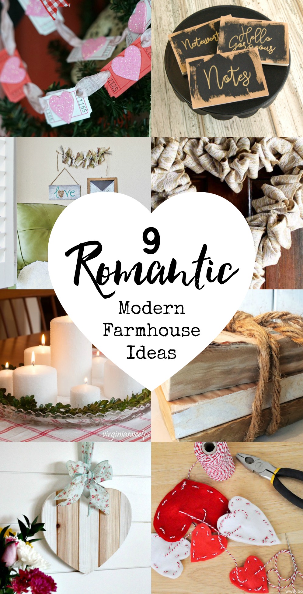 9 Romantic Modern Farmhouse Ideas
