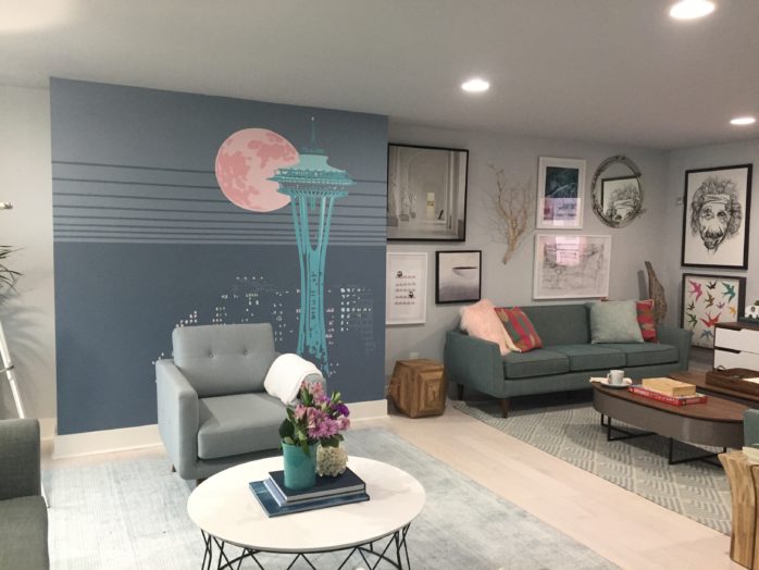 HGTV Dream House Lounge Mural