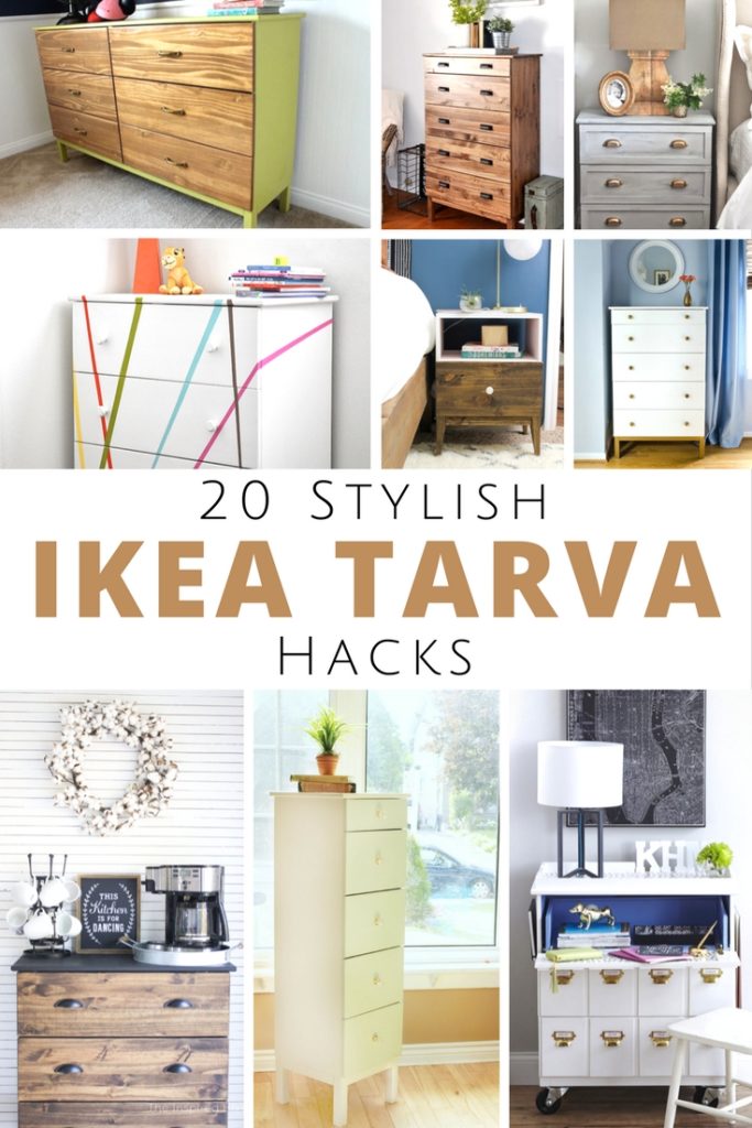 Stylish IKEA Tarva Hacks