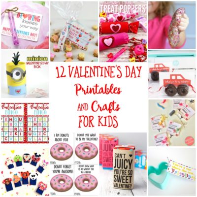 12 Valentine’s Day Printables and Crafts for Kids
