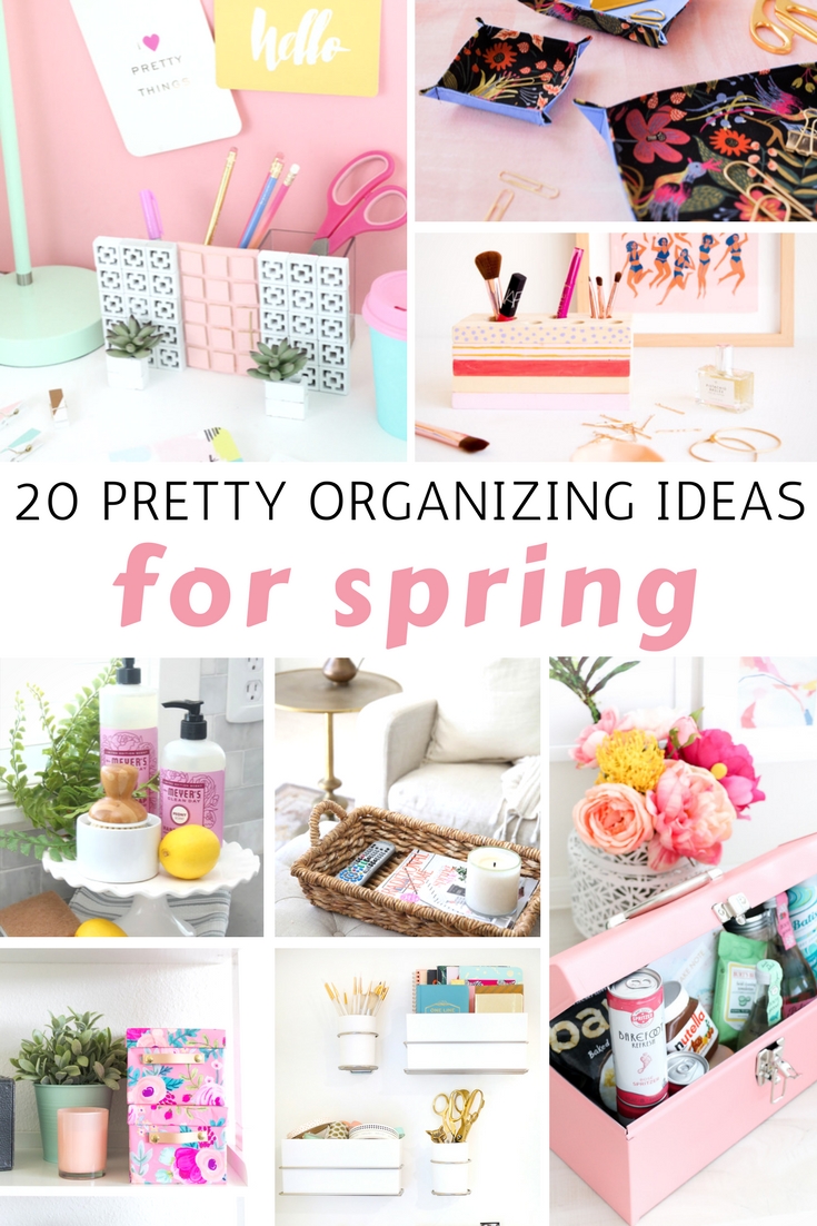 20 Pretty Organizing Ideas for Spring | Yesterday On Tuesday