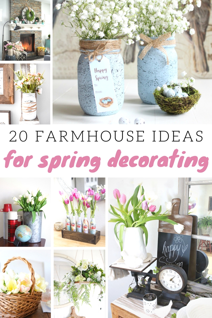 Farmhouse Ideas for Spring Decorating