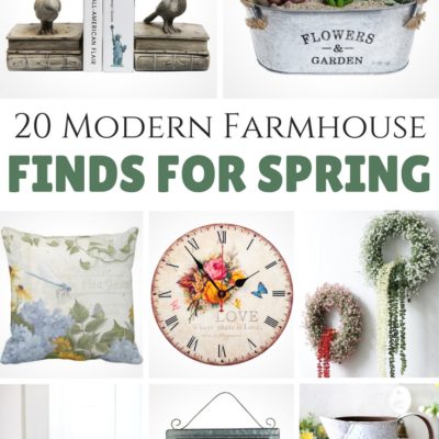 20 Modern Farmhouse Finds for Spring