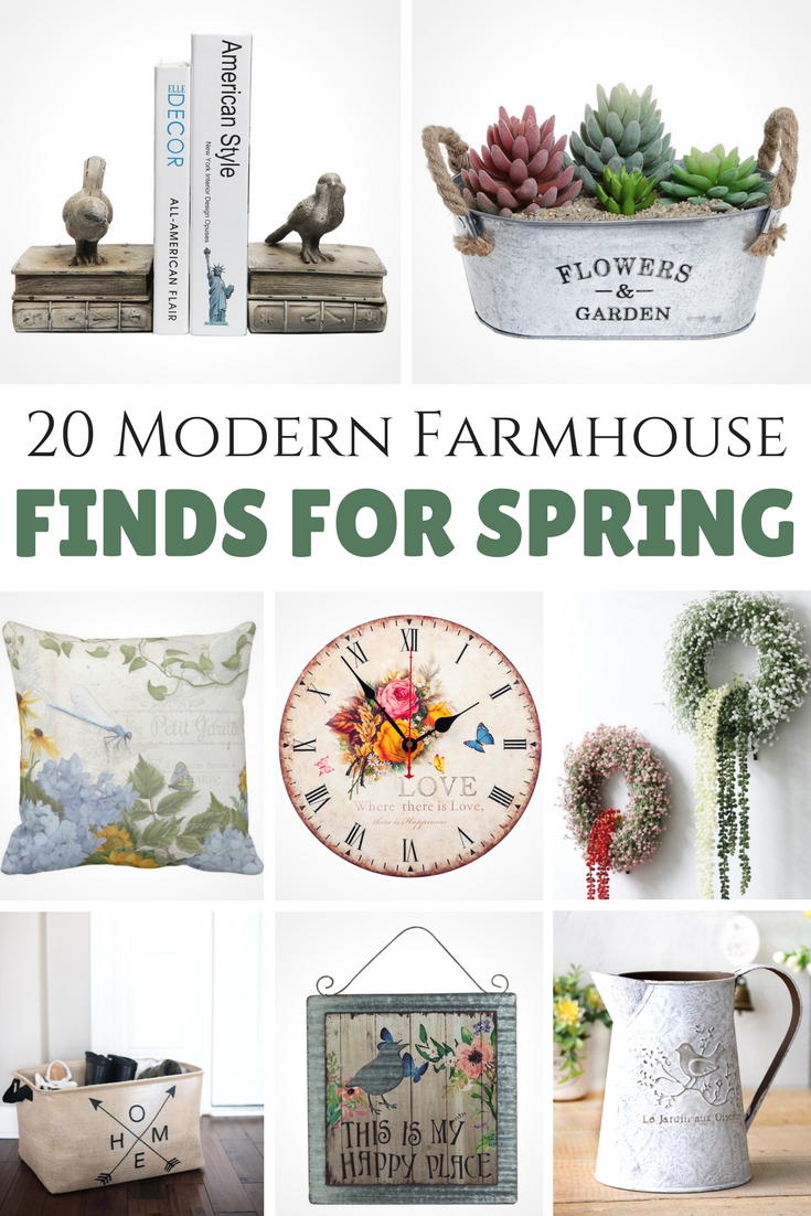Modern Farmhouse Finds for Spring