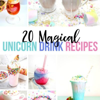 20 Magical Unicorn Drink Recipes