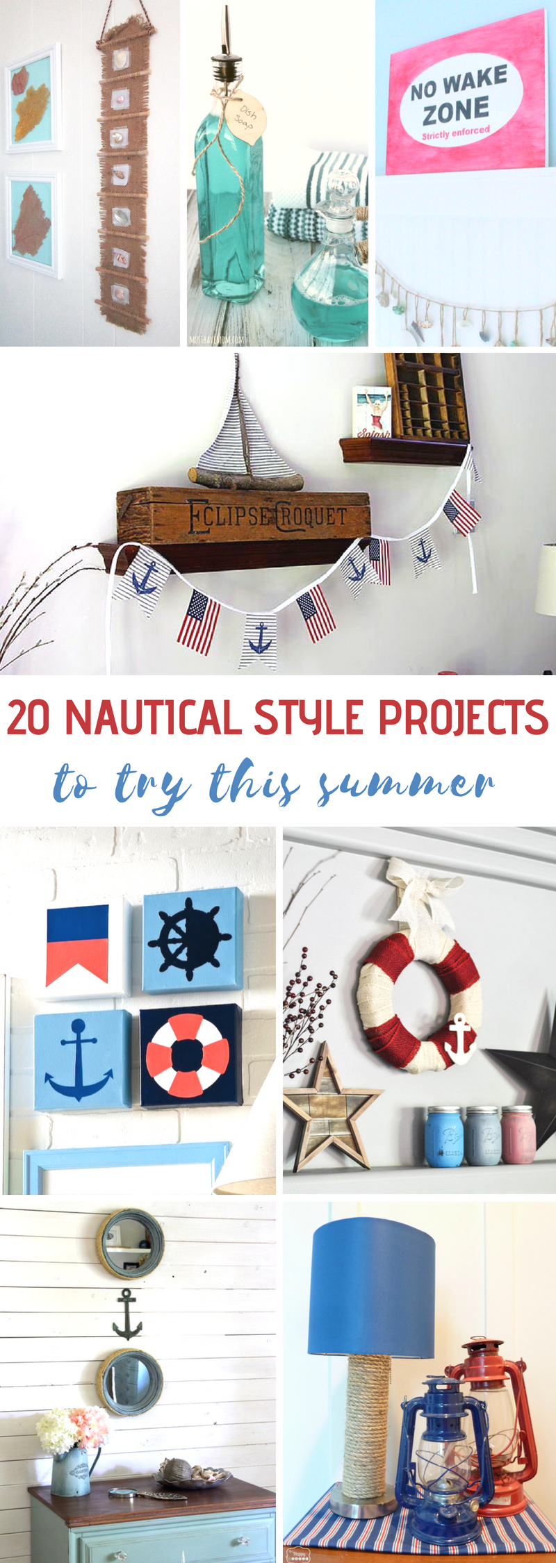 Nautical Style Projects To Try This Summer 