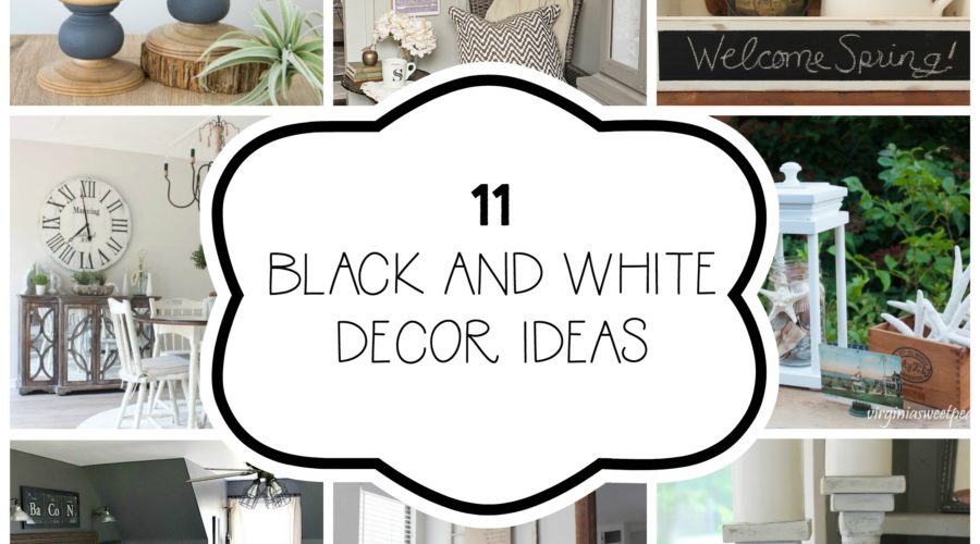 11 Black and White Decor Ideas