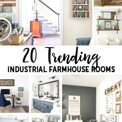 20 Trending Industrial Farmhouse Rooms