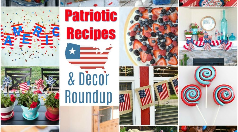 Patriotic Recipe and Patriotic Decor