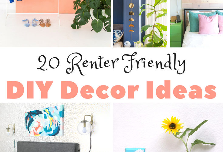Renter Friendly DIY Decor Ideas
