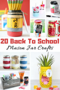 Back To School Mason Jar Crafts