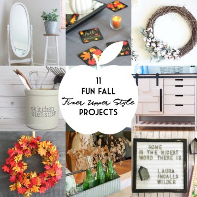 11 Fun Fall Fixer Upper Style Projects