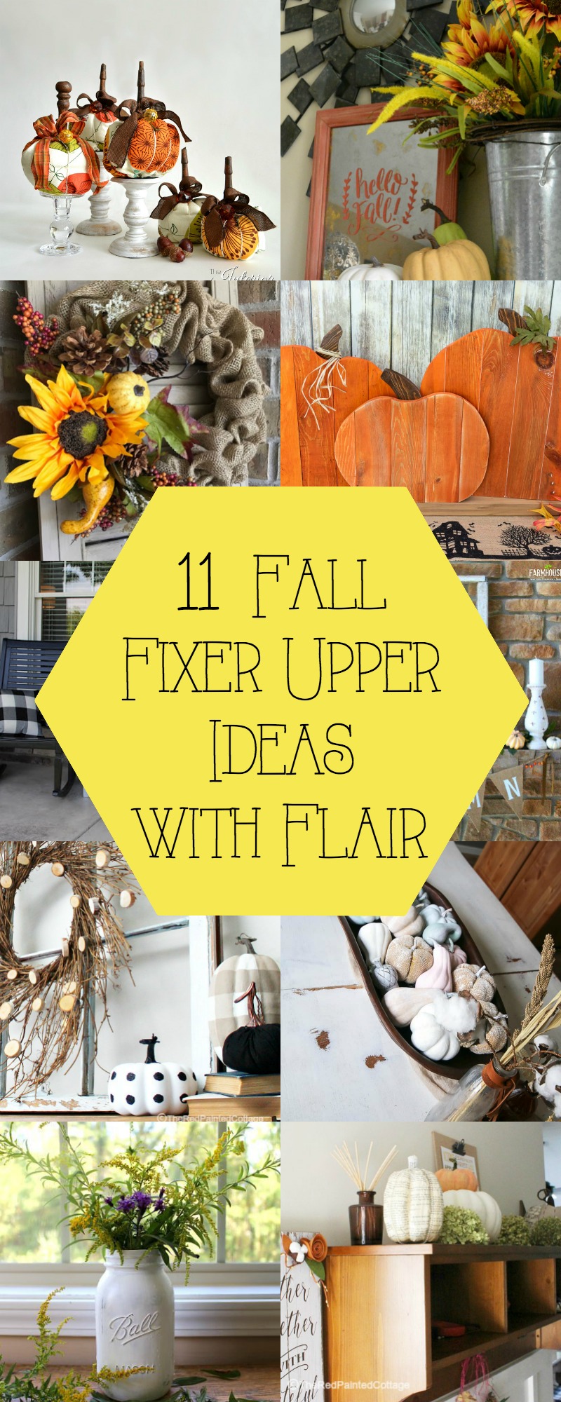 11 Fall Fixer Upper Ideas with Flair