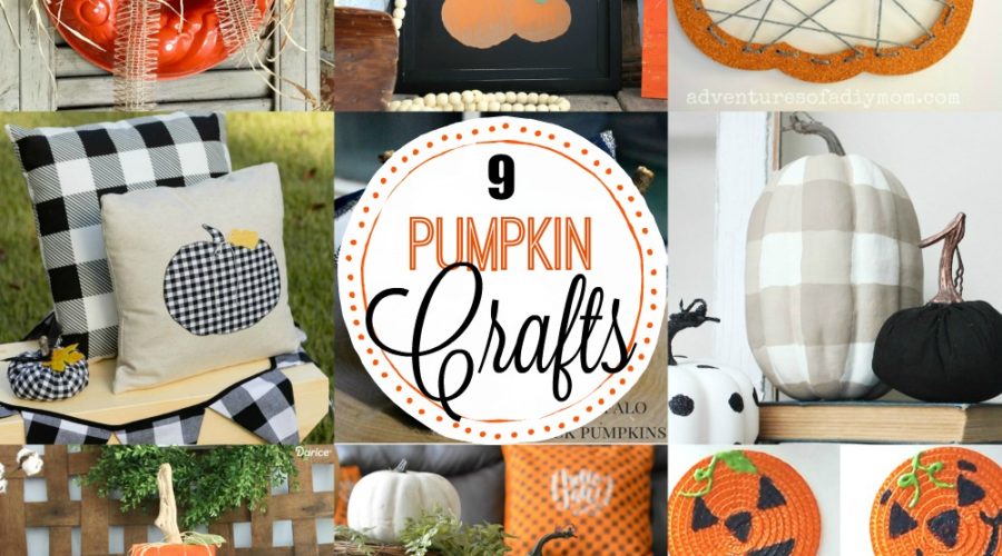 9 Pumpkin Decorating Ideas and Crafts