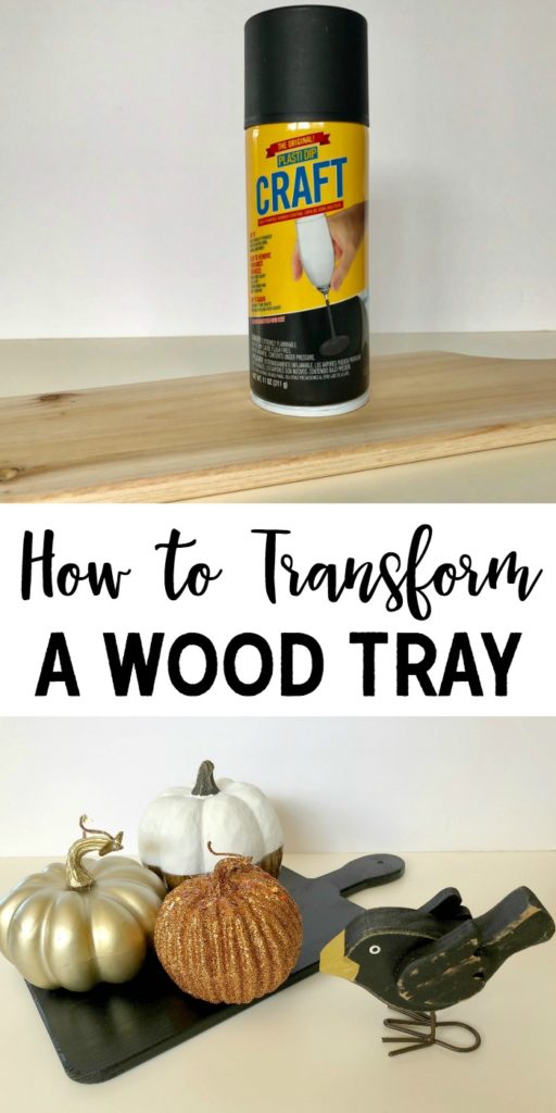 How to Transform a Wood Tray