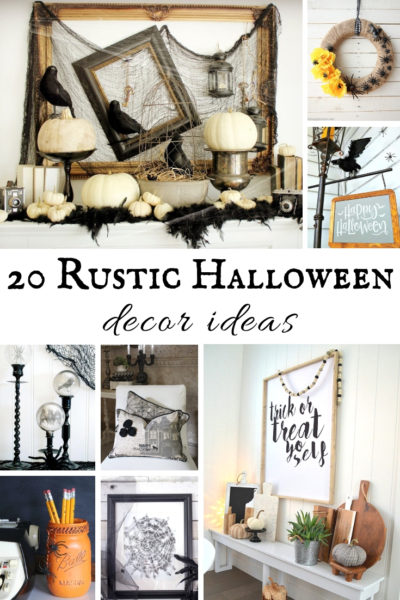 20 Rustic Halloween Decor Ideas 