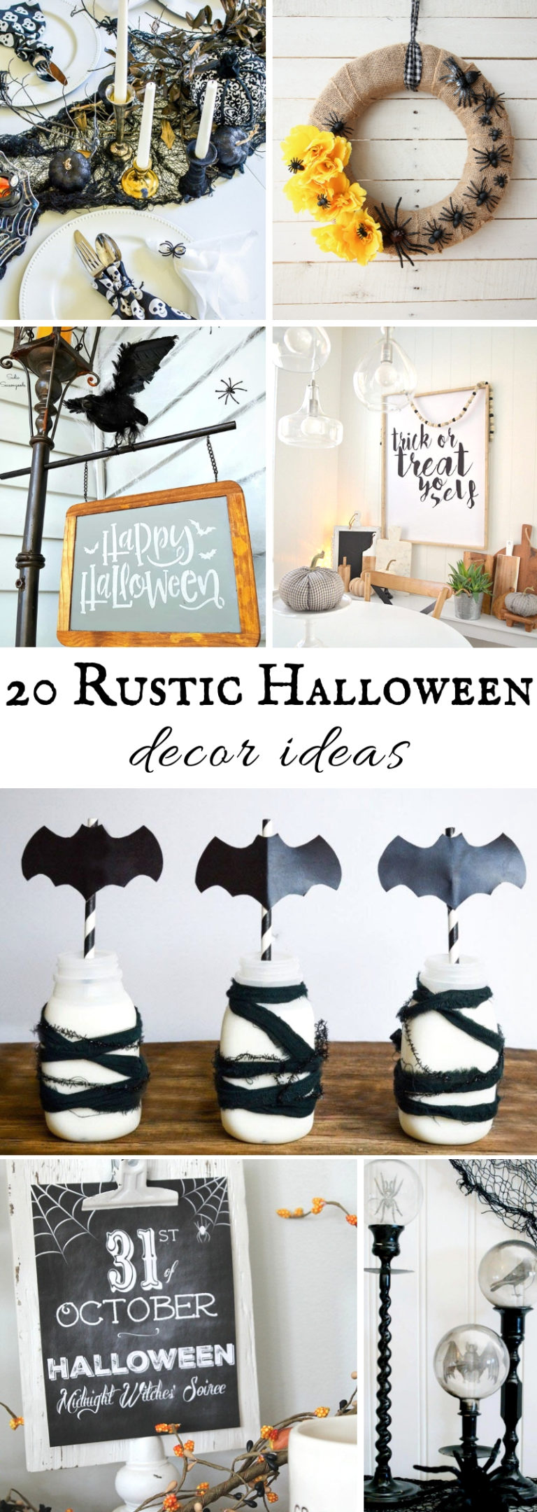 20 Rustic Halloween Decor Ideas | Yesterday On Tuesday