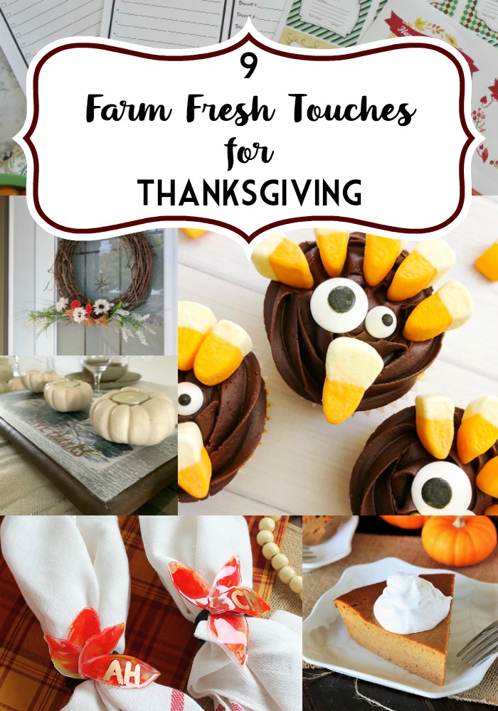 9 Farm Fresh Touches for Thanksgiving