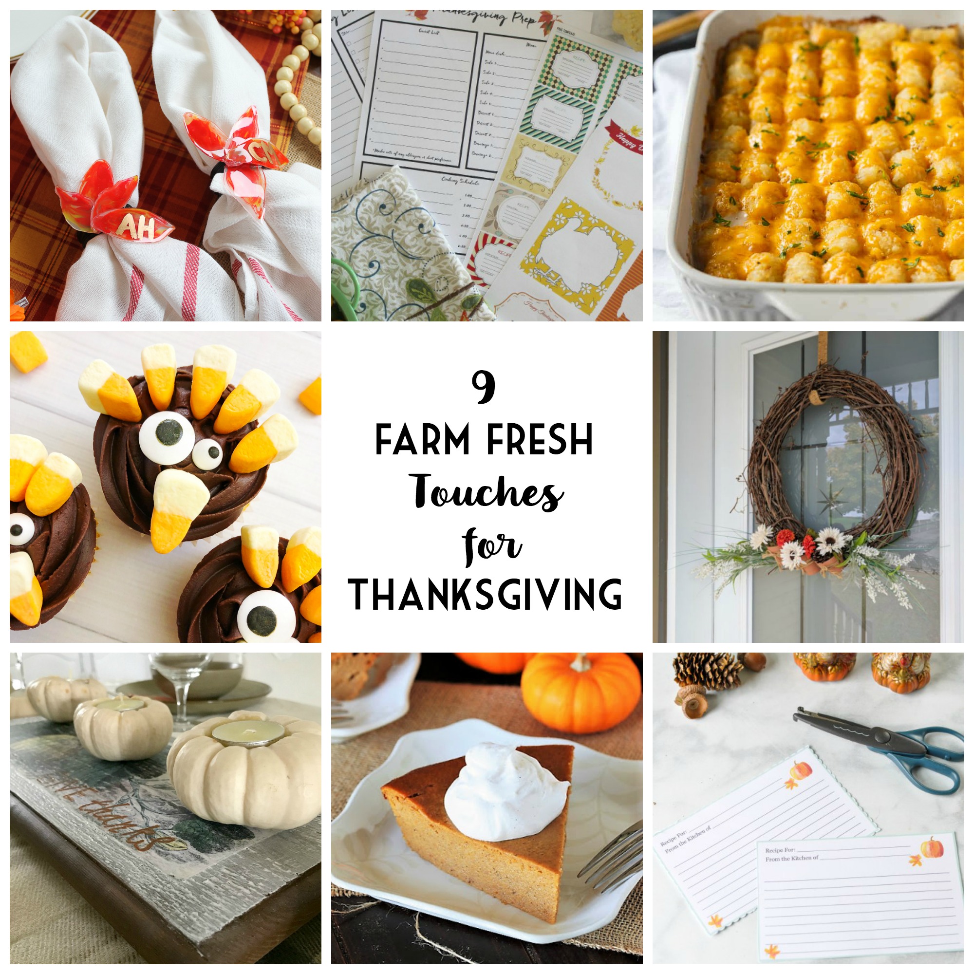 9 Farm Fresh Touches for Thanksgiving