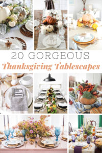 Gorgeous Thanksgiving Tablescapes