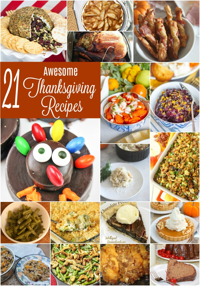 21 Awesome Thanksgiving Recipes 