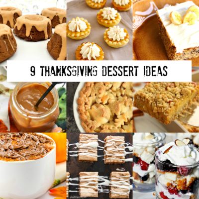 9 Thanksgiving Dessert Ideas