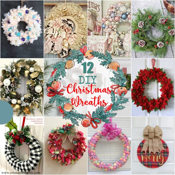 12 DIY Christmas Wreaths