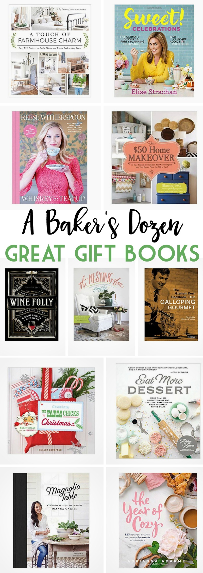 A Baker's Dozen Great Gift Books 