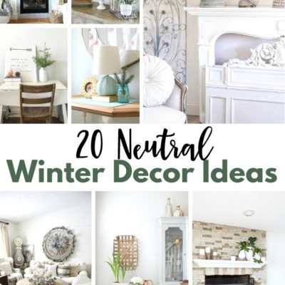 20 Neutral Winter Decor Ideas
