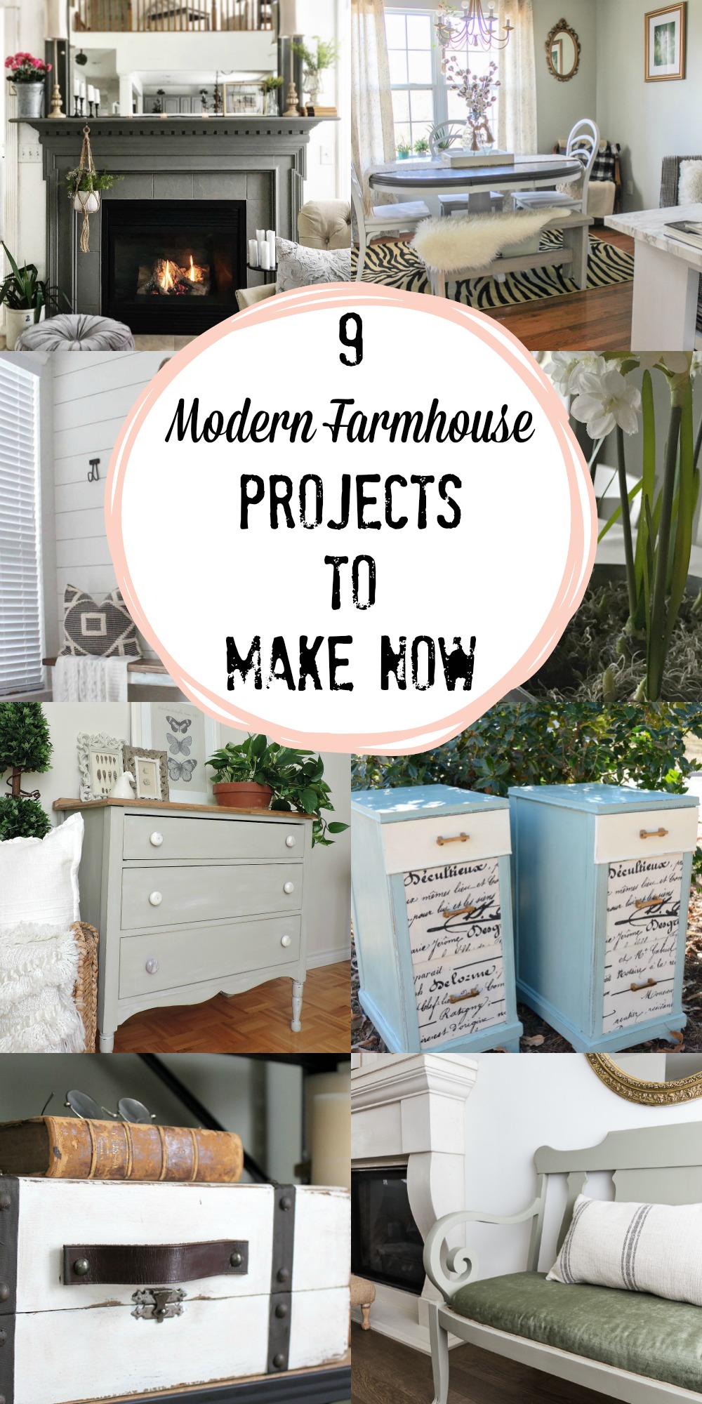 9 Modern Farmhouse Projects to Make Now 